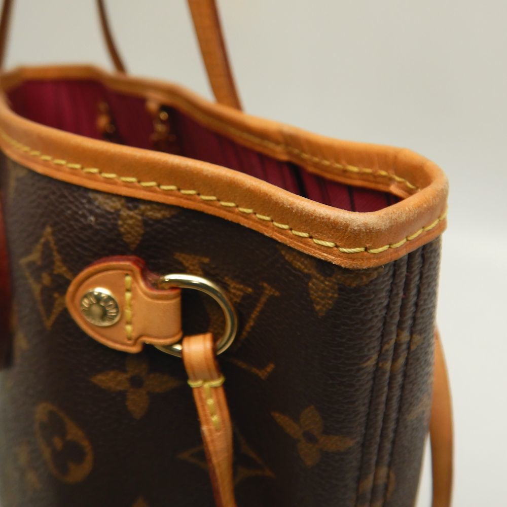 Louis Vuitton Monogram Neverfull PM Brown Tote Bag - Picture 6 of 8